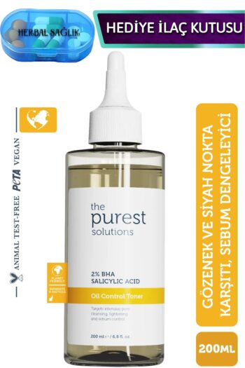 The Purest Solutions Yağlı Ve Karma Cilt-(Sivilce Ve Siyah Nokta Karşıtı-Gözenek Sıkılaştırıcı) Tonik 200 Ml