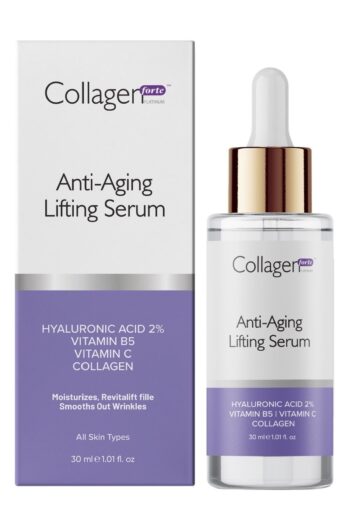 Collagen Forte Platinum Hyaluronik Asit Serum 30ml, Yaşlanma Karşıtı, Kolajen Içerikli, Vitamin B5, Vitamin C
