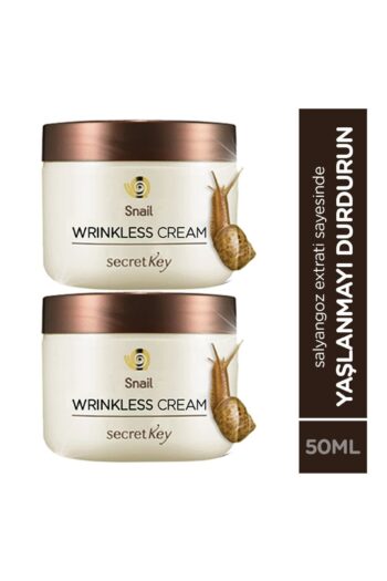 Wrınkless Snail Cream Salyongoz Özlü Yaşlanma Karşıtı Dolgunlaştırıcı Krem 2'li Paket
