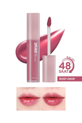 Missha Uzun Süre Kalıcı, Nemli Bitiş Sunan Parlak Tint Dare Tint Dewy Drop (ROSY DROP)