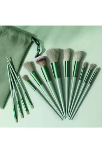 One Step Beauty 13 Adet Profesyonel Makyaj Fırça Seti Yeşil