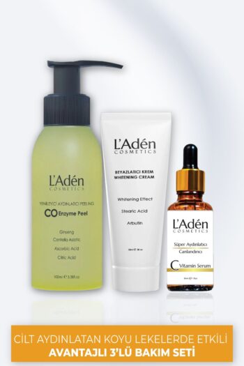 L'Aden Cosmetics Cildi Aydınlatan Koyu Lekelerde Etkili 3'lü Bakım Seti