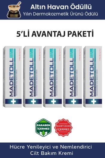 Madetoll Cilt Yenileyici, Nemlendirici Krem 30 gr 5'li Avantaj Paketi