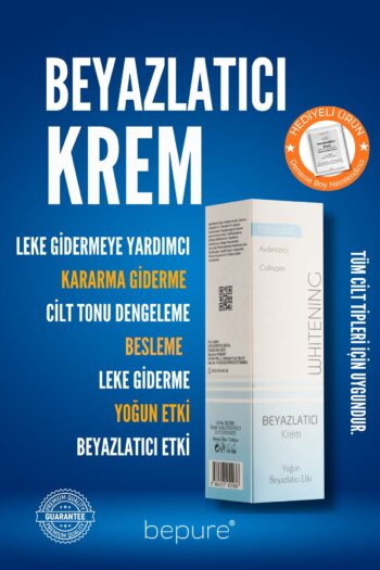 Bepure Beyazlatıcı Krem, Yüz, Vücut Ve Genital Bölge Için Leke Ve Kararma Giderici Krem, Whitening 100 ml