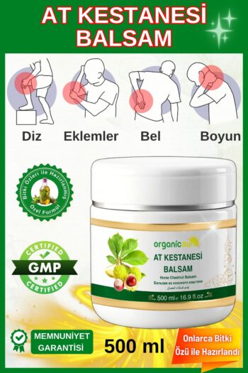 Organicsun At Kestanesi Balsamı Jeli Kas Ve Eklem Ağrı Masaj Kremi 500 ml