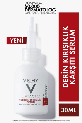 Vichy Kaş Arası Dudak Kenarında Kırışıklık Karşıtı ve Alın Kaz Ayakları Görünümünü Giderici Serum 30ml