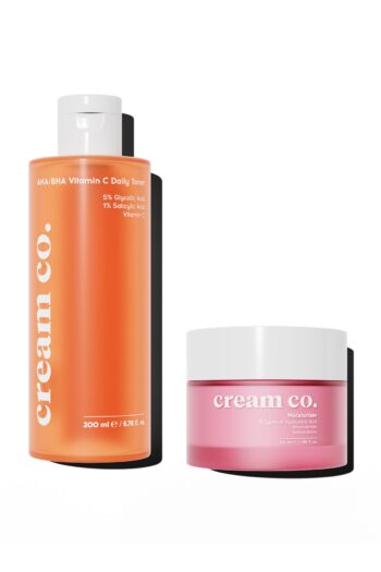 Cream Co. Gözenek Sıkılaştırıcı Siyah Nokta ve Akne Karşıtı Aydınlatıcı Arındırıcı Nemlendirici İkili