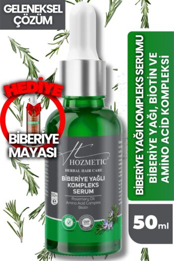 HOZMETİC Biberiye Yağı Serum Hızlı Saç Uzatma Saç Olusumunu Destekleyen Dökülme Karşıtı Önleyici