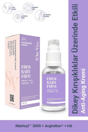 SHE VEC FIRM BABY FIRM - Yaşlanma ve Kırışıklık Karşıtı Onarıcı Bakım Kremi | Peptit Kompleksi 30ml