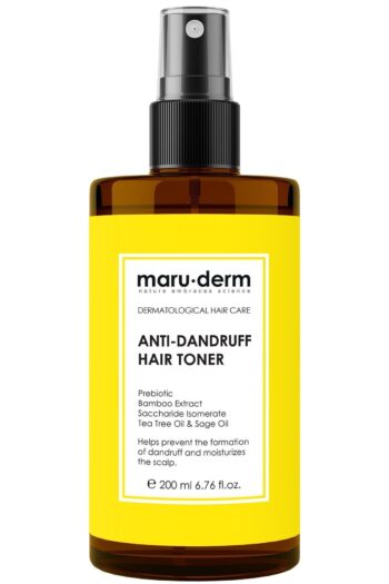 Maru.Derm Saç Tonik | Kepeğe Karşı Etkili Saç Toniği 200 ML | Normal/Yağlı Saçlar | Vegan