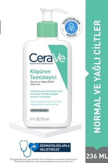 CeraVe Foaming Cleanser Köpüren Temizleyici Yağlı Ve Karma Cilt 236 Ml