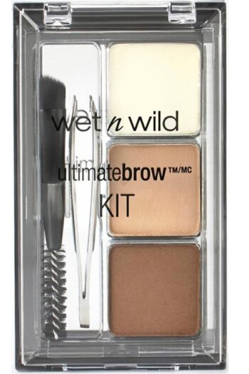 WET N WİLD Ultimate Brow Kit Kaş Seti - Soft Brown