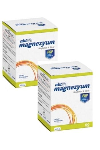 Nbt İlaç Nbt Lıfe Magnezyum & P5p(VIT.B6) 60kapsul 2 Adet