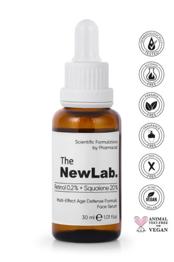 The NewLab Yaşlanma Ve Kırışıklık Karşıtı, Cilt Yenileyici Retinol Serum 30 ml (RETİNOL 0.2% SQUALENE 20%)