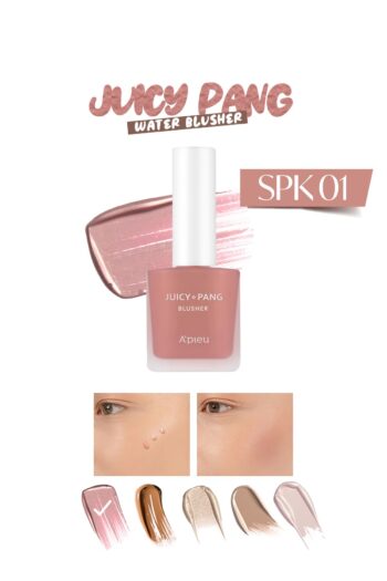 Missha Meyve Kokulu, Nemlendirici Etkili Sedefli Kalıcı Sıvı Allık Juicy-Pang Water Blusher Shimmer (Spk01)