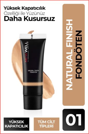 New Well Naturel Finish Fondöten No 01