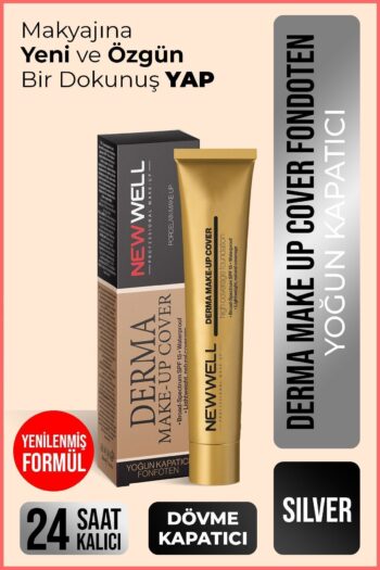 New Well Derma Makeup Cover Yoğun Kapatıcı Fondöten 03