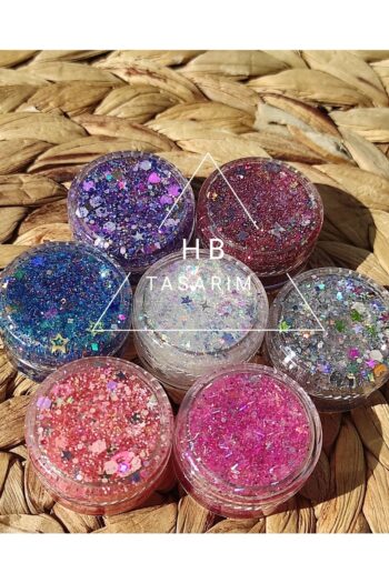 hbtasarim Glitter Jel Far Simli Jel Far Set Parlak Glitter