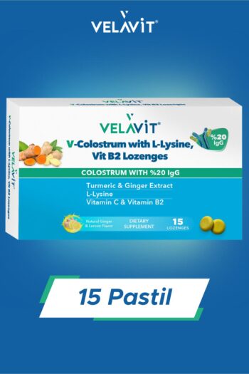 Velavit V- Colostrum With L-lysine Vitamin B2 Lozenges 15 Pastil