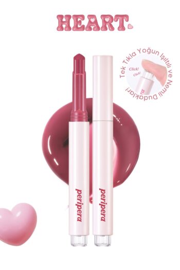 PERIPERA Yoğun Nemlendirici, Parlak Bitişli Balm Heart Jam Glow Lip (6 CHERRY SMOOTHİE)
