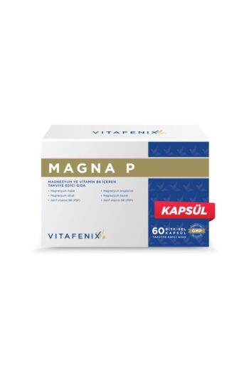 Vitafenix Magna P Magnezyum Ve Vitamin B6 İçeren Kapsül Takviye Edici Gıda
