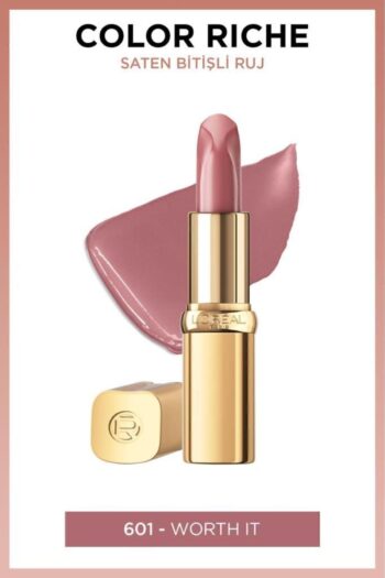 L'Oreal Paris Color Riche Saten Bitişli Ruj - 601 Worth It