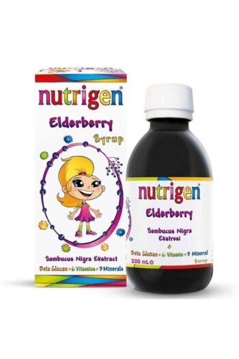 Nutrigen Elderberry Kara Mürver Beta-glukan Bal Şurup 200 ml 8692860200878