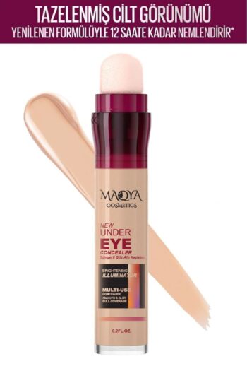 MAQYA Cosmetics Yoğun Kapatıcı Besleyıcı Aydınlatıcı Süngerli Gözaltı Kapatıcı/concealer (ORTA TON)