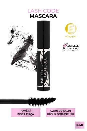 Note Cosmetics Lash Code Uzunluk Ve Kıvırma Etkili Maskara - Siyah