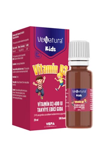 Venatura Unisex Kids Vitamin D3 400 Iu Takviye Edici Gıda
