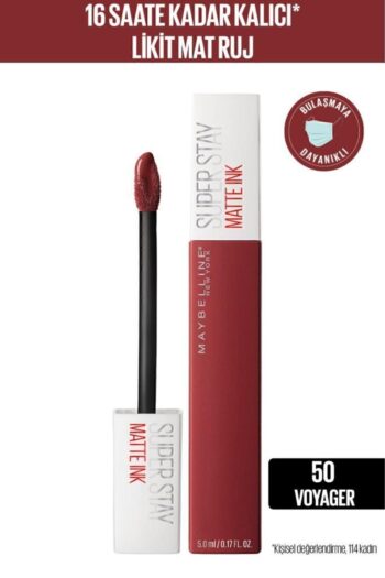 Maybelline New York Superstay Matte Ink Kalıcı Ruj 50 Voyager