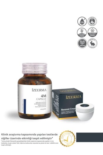 izderma 4M Takviye Edici Gıda + Renewal Cream Hediye