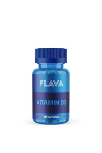 FLAVA Vitamin D3 - 60 Kapsül