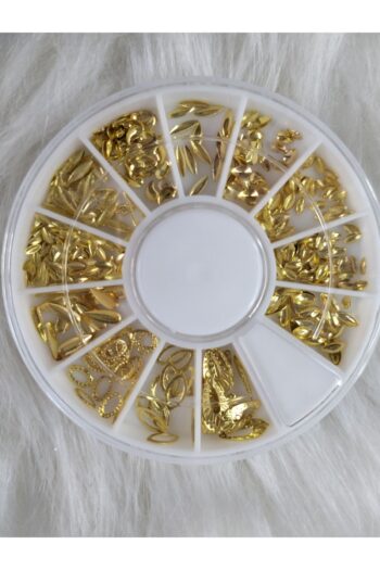 hanyi nails Gold tırnak yüz süsleme taşı nail art