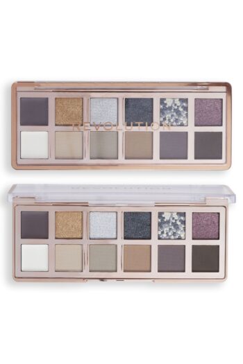 Revolution The Smokey Icon Bronze Eyeshadow Palette - Göz Far Paleti Mat Simli Krem