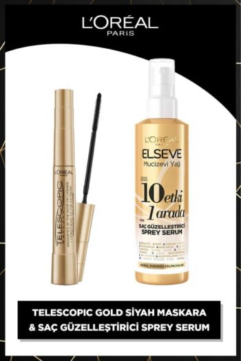 L'Oreal Paris Telescopic Maskara & Mucizevi Yağ 10 Etki 1 Arada Saç Güzelleştirici Sprey Serum 150ml
