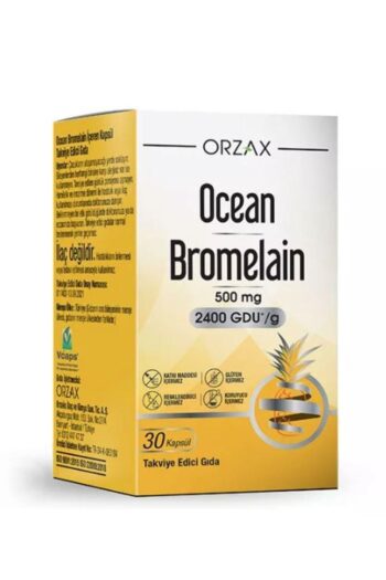 Orzax Ocean Bromelain 30 Kapsül