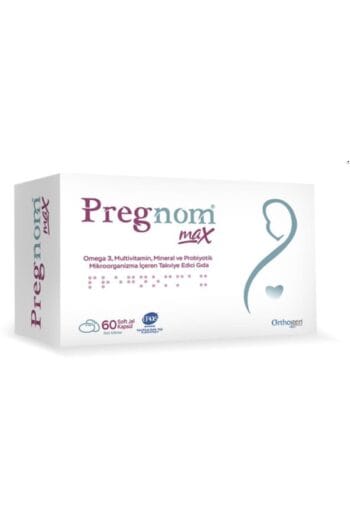 Orthogen Pregnom Max 60 Soft Jel Kapsül