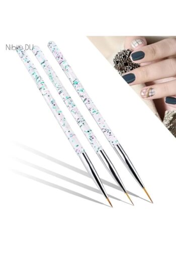 Nail Master Nail Art Fırça French Çizim Desen 3lü Set