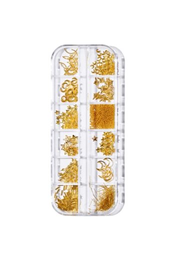 Venalisa 12'li Tırnak Süsleme Nail Art Parçalar