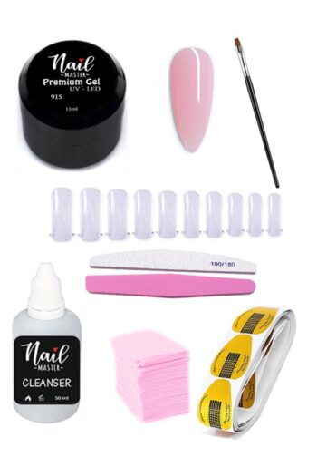 Nail Master Protez Tırnak Uv Jel Seti 915-nude Pink