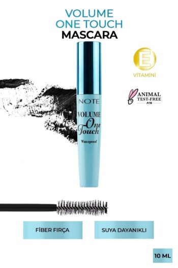 Note Cosmetics One Touch Maskara Suya Dayanıklı - Water Proof