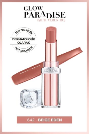 L'Oreal Paris L'oréal Paris Glow Paradise Balm-in-lipstick - Işıltı Veren Ruj 642 Beige Eden
