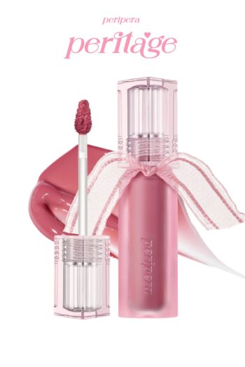 PERIPERA Doğal Tonlarda, Uzun Süre Kalıcı, Işıltılı Tint Peripera Water Bare Tint (07Mute Paradise)(Peritage)
