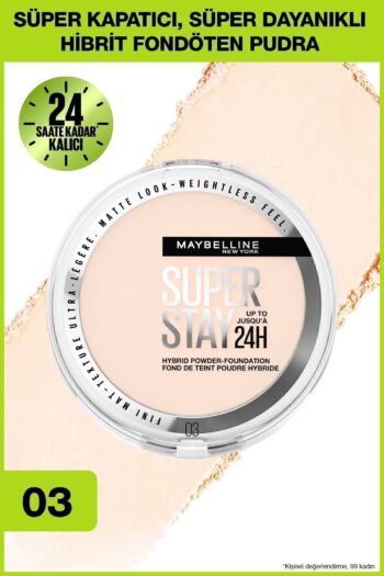 Maybelline New York Superstay Hibrit Pudra-fondöten - 03