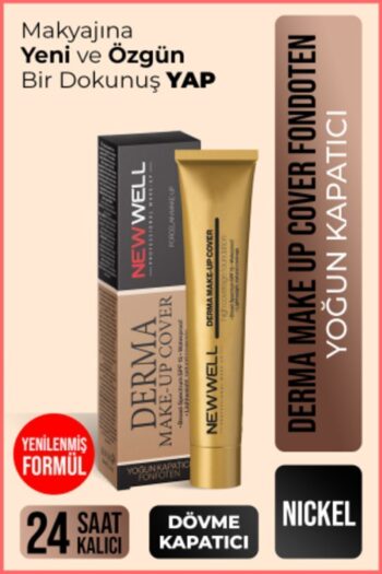 New Well Derma Makeup Cover Yoğun Kapatıcı Fondöten 06 Nickel