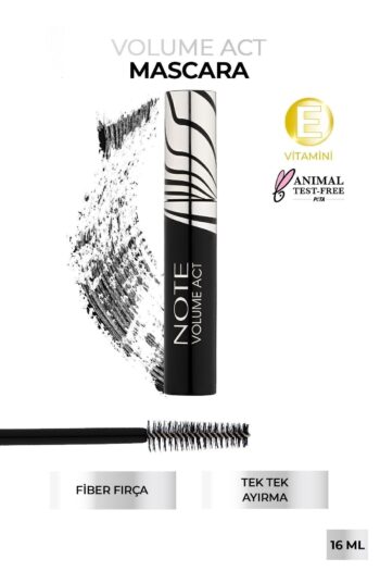 Note Cosmetics Volume Act Tek Tek Ayırma Ve Hacim Etkili Maskara - Siyah
