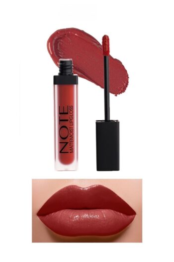 Note Cosmetics Mattemoist Lipgloss Yarı Mat Saten Bitişli Likit Ruj 407 Notisme - Kırmızı