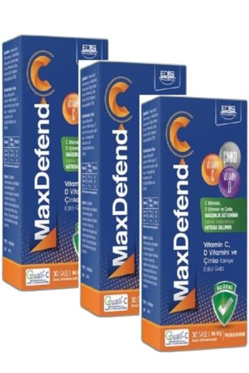 EDİS PHARMA Maxdefend C Vitamini D Vitamini Ve Çinko 30 Saşe X 3 Adet