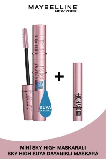 Maybelline New York Lash Sensational Sky High Suya Dayanıklı Waterproof Maskara 7.2 ML & Mini Sky High Maskara 4.5 ML